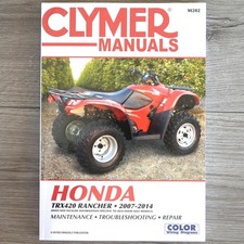 2007-2014 Honda TRX420 TRX 420 Rancher ATV Quad SERVICE & REPAIR MANUAL