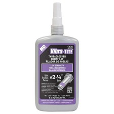 VIBRA-TITE 11125 Low-Strength Threadlocker,8.4535 fl oz 49CE74