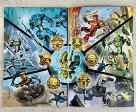 Lego Bionicle Tahu Master of Fire 70787 Figure (Complete w/ Instructions)