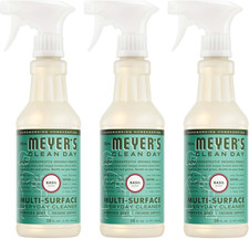 Multi-Surface Cleaner Basil Scent 16 Fl Oz Pack 3 Household Easy Spill Wipe