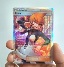 Mars 154/156 Ultra Prisma Full Art Ultra Rare Pokemon Karte Near Mint ~ NM