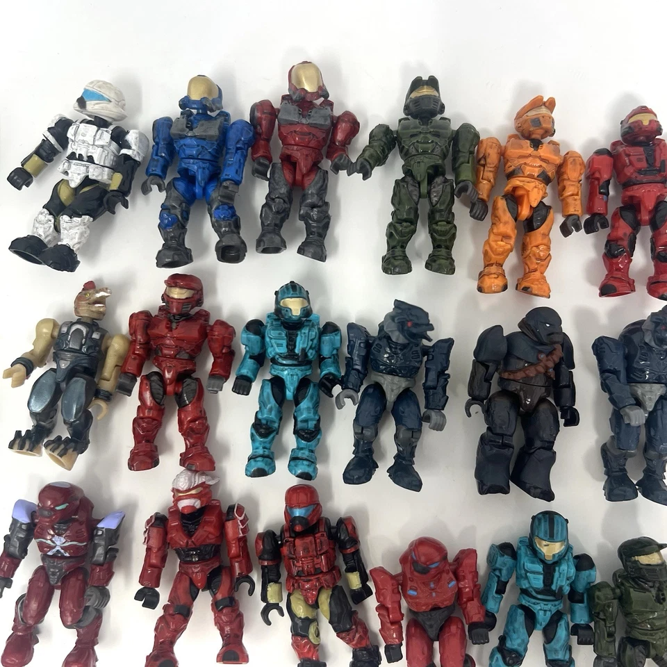 HALO Mega Construx Bloks Minifigure Lot Weapons mix Lot - Image 3 of 4