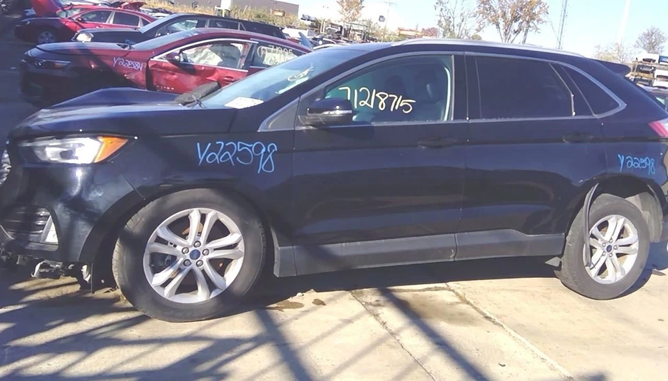 15-2020 21 22 23 24 Ford Edge Front Passenger Right RH Door Handle in UM Black Foto 4 de 4