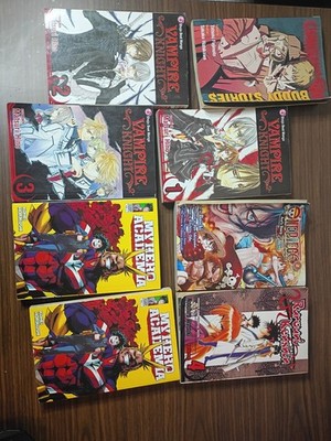 Mixed Manga Lot 8 Books  