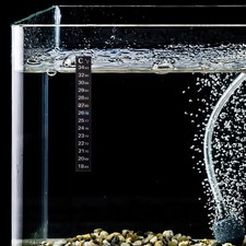 10 Pcs Stick On Thermometer Strip Digital Traditional Plastic Material Black