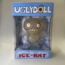 UGLYDOLL x Critterbox Sleepy Chilly Ice-Bat 8-inch Vinyl 2004-2005 SIGNED Box