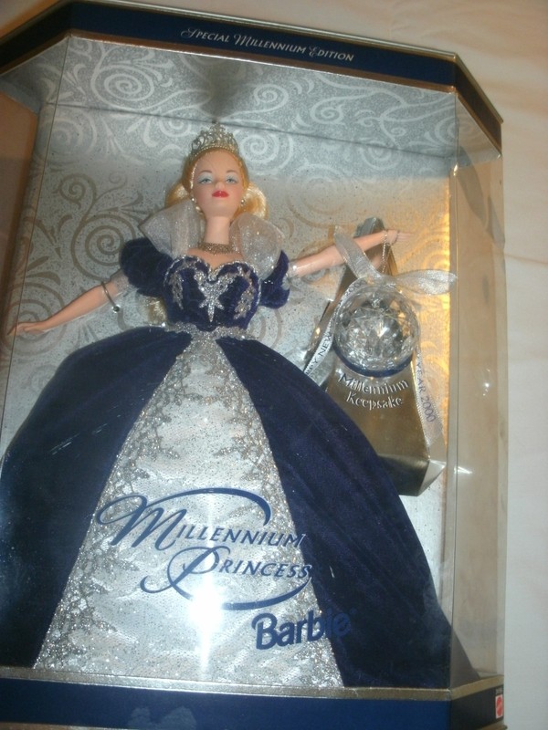 2000 Barbie Millenium Princess Doll with Keepsake