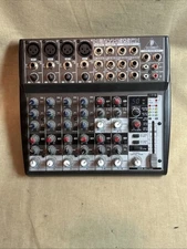 Behringer XENYX 1202FX 12 CH Mixer W/ Effects Black/Gray Preowned No Power Cord