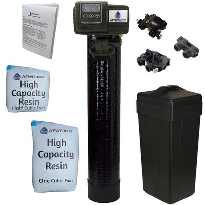 48k Fleck 5600SXT Metered On Demand Digital whole house water softener high capa