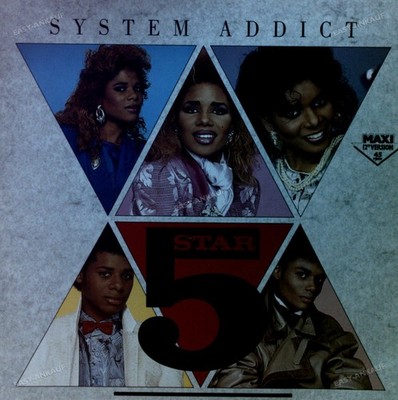 5 Star - System Addict Maxi (VG+) '