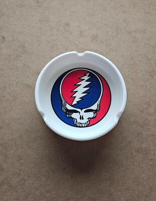 Grateful Dead - Classic Steal Your Face Porcelain Ashtray from the lot
