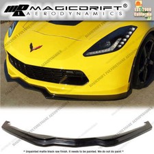For 14-19 Chevy Corvette C7 Z06 Stage Stg 2 Front Bumper Lip Spoiler Urethane
