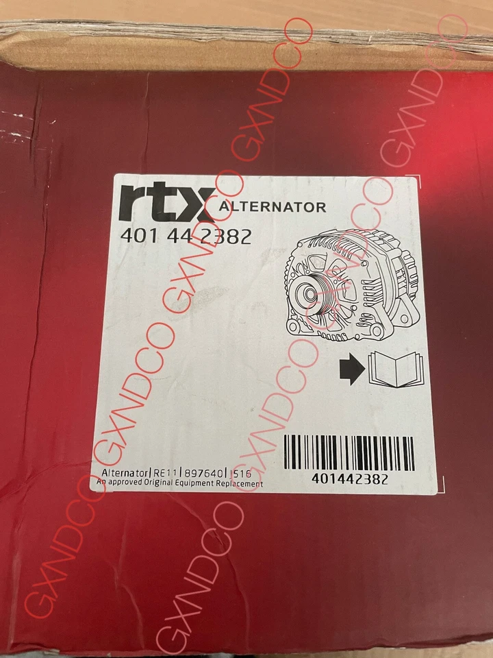 RTX ALTERNATOR FITS VW GOLF AUDI SKODA OCTAVIA 90A 14V 037903025C 401442382 - Image 2 of 4