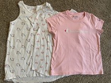 Girl's Shirt Summer Lot of 3 Cat  Jack Champion X-Large 14 16