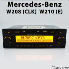 Becker Navi Indianapolis BE7920 f&uuml;r Mercedes W208 W210 Radio CLK E Klasse MP3-CD