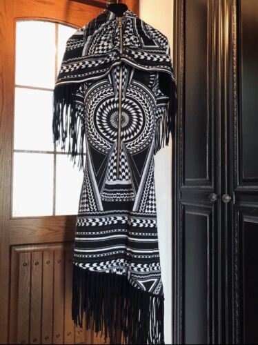 BNWT AUTHENTIC BALMAIN Tassels dress 42