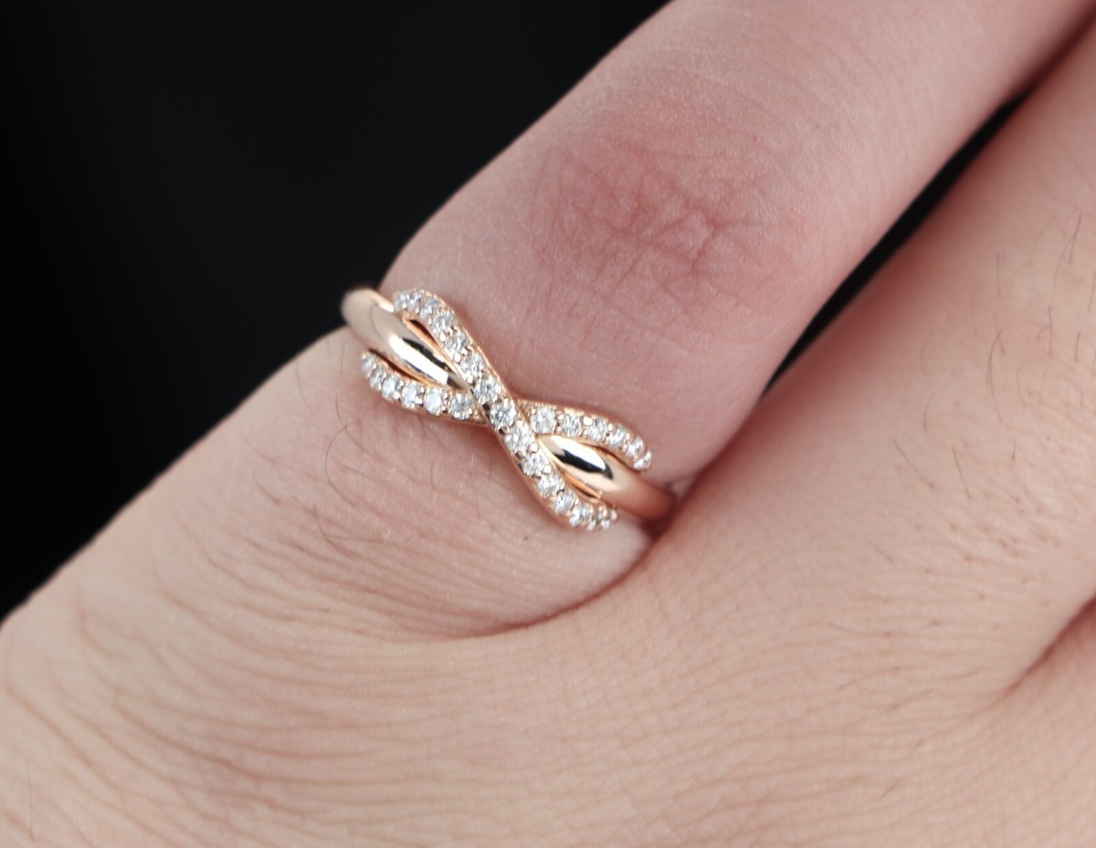 90's Tiffany & co. インフィニティリング　6号 Tiffany & Co. - ティファニー インフィニティ リング 指輪 6.5