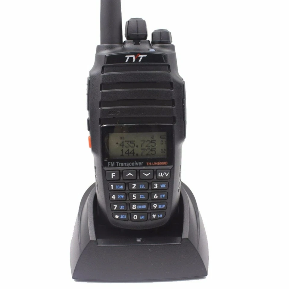 TYT TH-UV8000D Walkie talkie 10 Watt 3600mAh 136-174MHz/400-520MHz Ham Radio - Image 3 of 4