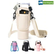 Tumbler Case Cup Holder Accessories with Strap Carrier Bag for 40oz Cup Cover