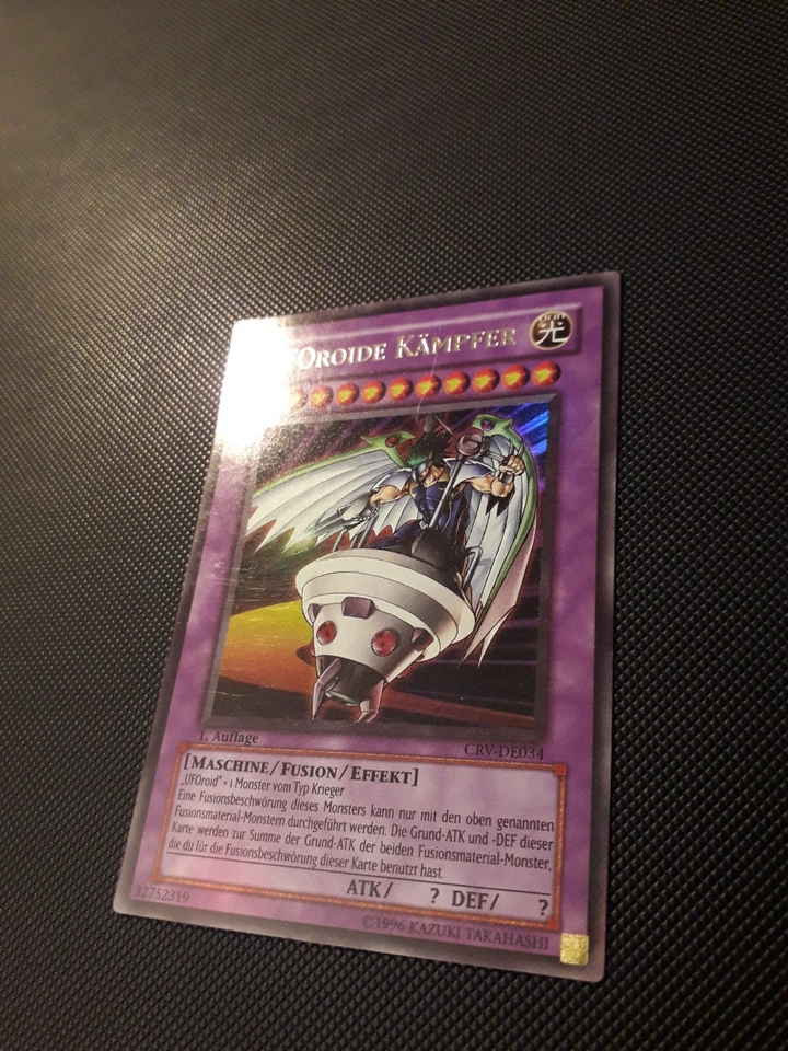 Yu-Gi-Oh! UFOroide Kämpfer, CRV-DE034, Ultra Rare, 1. Auflage, Deutsch, Good - Bild 2 von 4