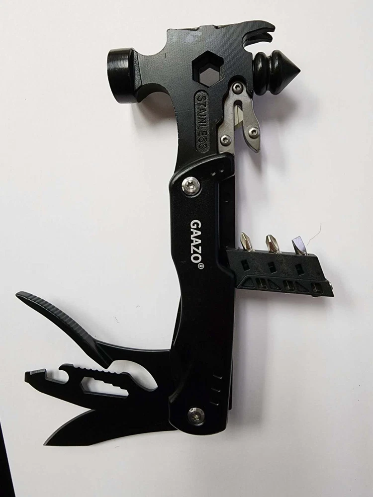 Multi Tool portable hammer For Camping Emergency Escape Survival Car Safety