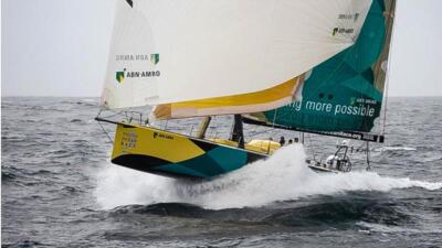 Volvo Ocean Race Winner Team ABN/AMRO Tropical yacht racing shirt 