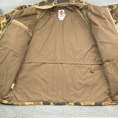 Columbia Frogskin Jacket Mens Medium Duck Camo Hunter USA Made Vtg
