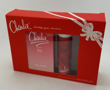 Revlon Charlie Red Body Fragrance Gift Set, Rose Petal + Spices EAU