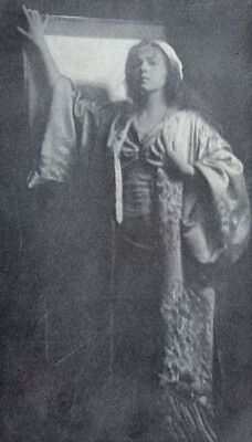 Stimmungsvolles Portrait 1911 von Arnold Genthe 1869-1942