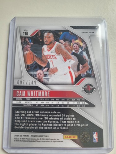 2024-2025 Panini NBA Prizm Insert/Parallels/Numbered Cards - Bild 12 von 44