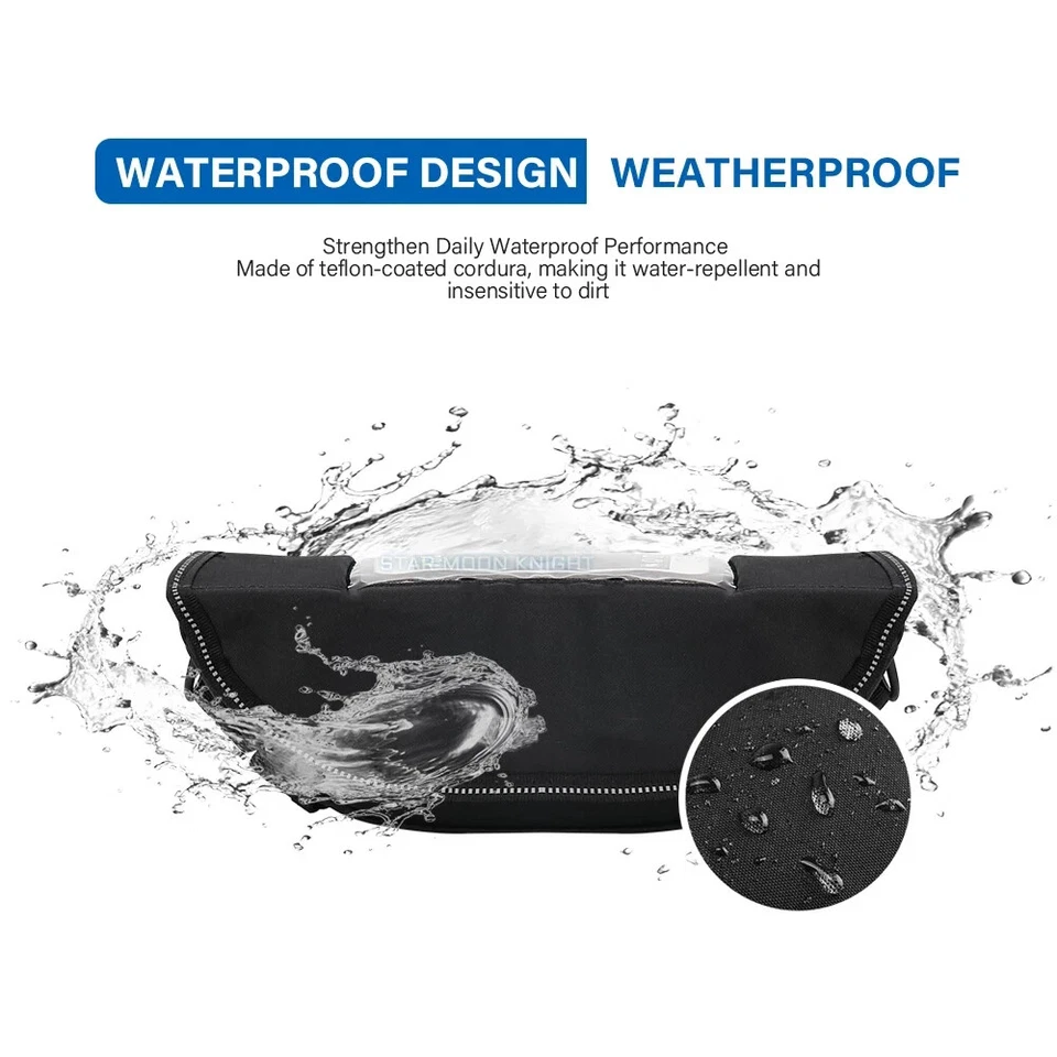 Handlebar Bag For BMW S1000R 2014-2020 S1000XR Waterproof Phone Bags Motorcycle - Image 4 of 4