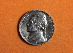 1959- Jefferson  Nickel  Nickel #P13971