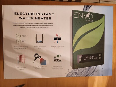 ANZZI WH-AZ024-M3 ENVO Atami 24 KW 4.5 GPM Tankless Electric Water Heater