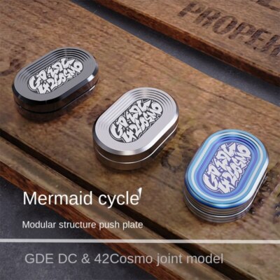 GDedc & 42COSMO Joint Mermaid Reincarnation Push Card Fidget Spinner Ppb