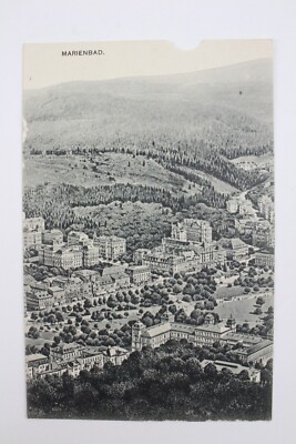 Antique Postcard Mariánské Lázně Bohemia
