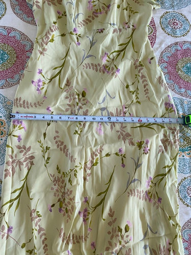Abito Donna Ricco donna 8 floreale manica corta vintage vintage cottage core - Foto 12 di 13