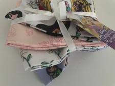 Walt Disney Princess 4 fat quarters printed fabric - Arora Mulan cotton material