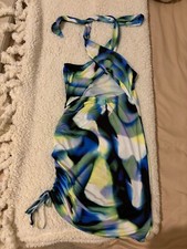 Prettylittlething abstract mini dress Uk 6