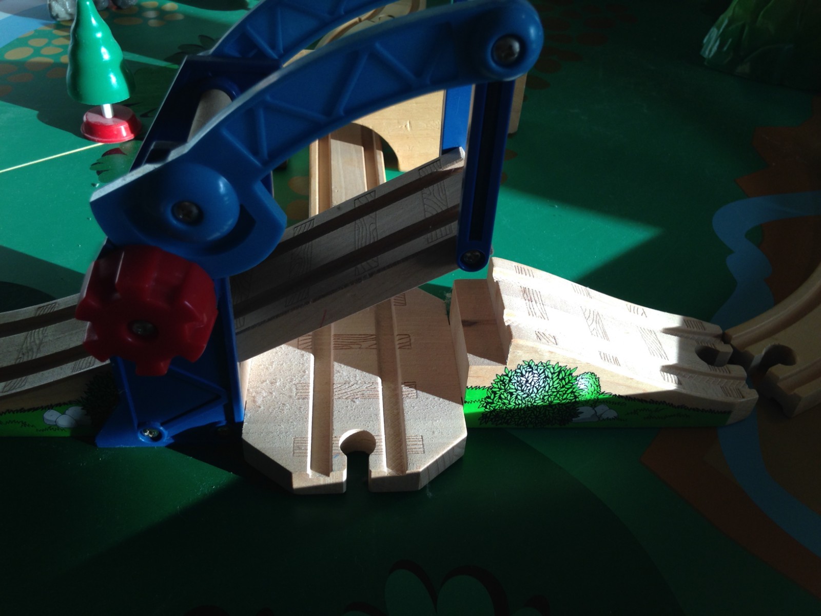 kidkraft wooden train table