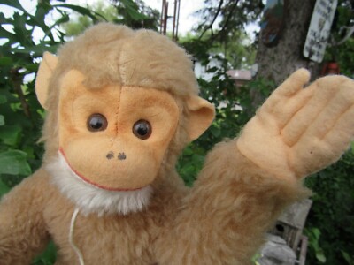 Vieux Singe En Peluche – Vintage, Aspect Ancien Et Authentique