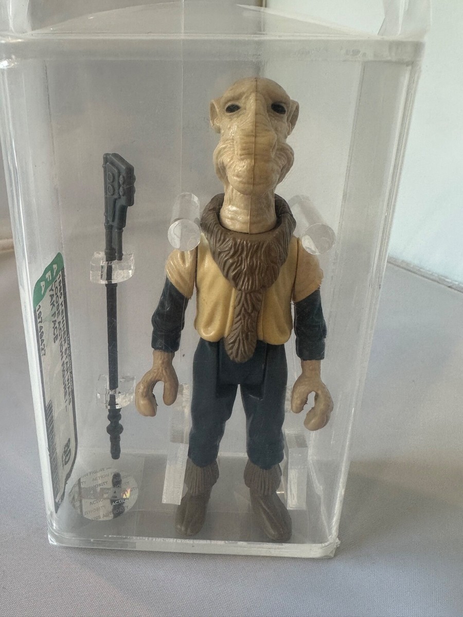 1985 Star Wars POTF Yak Face action figure AFA 80 | eBay