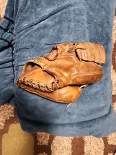 VINTAGE WILSON PRO HARRY BRECHEEN BASEBALL GLOVE 1941