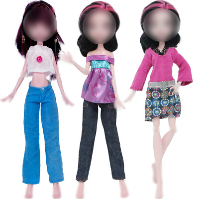 3 Sets Handmade Doll Outfit for Monster Doll 11 inch Doll Clothes Kids Toy