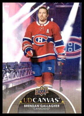 2021 Upper Deck UD Canvas #C162 Brendan Gallagher - Montreal Canadiens