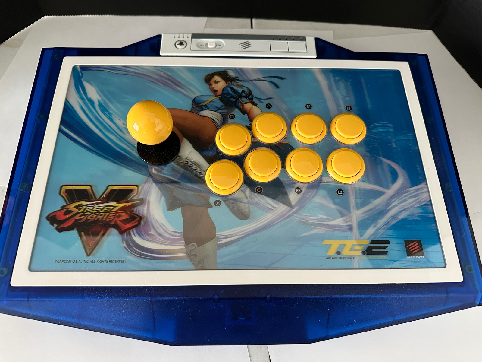 MadCatz Arcade Fightstick TE2 Chun-Li [Very Rare] PS4/PS3/PC SF6