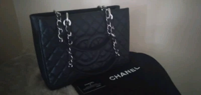 Authentic Black Chanel Handbags Bags Gumtree
