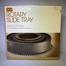 Vintage SEARS Rotary 80 2x2" Slide Tray, Kodak Carousel Projectors - NEW Sealed