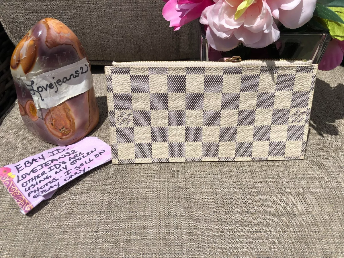 Louis Vuitton Felicie Pochette w/ Inserts, Damier Azure