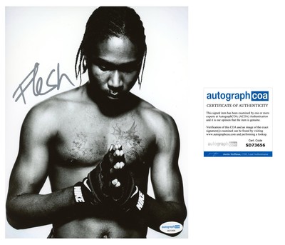 FLESH N BONE SIGNED BONE THUGS N HARMONY 8x10 PHOTO - ACOA COA