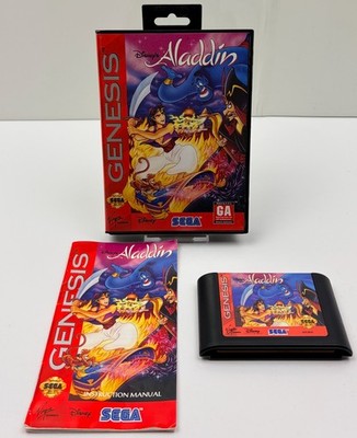 Disney's Aladdin (Sega Genesis, 1994) CIB